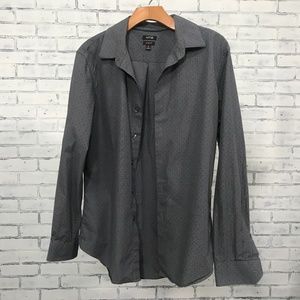 APT. 9 Grey Long-sleeve Button-down